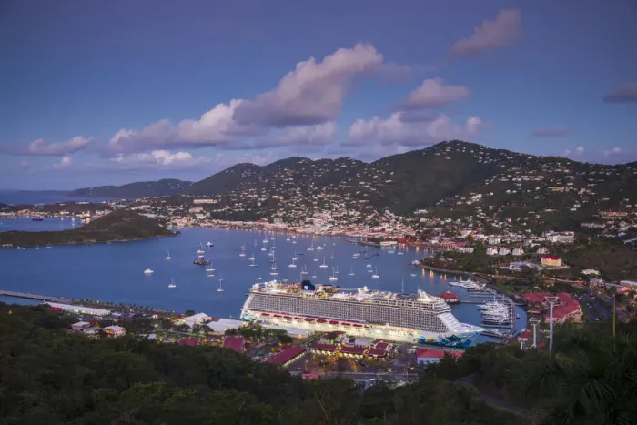 Framed Print : U. S. Virgin Islands, St. Thomas, Charlotte Amalie, Havensight Cruiseship Port Framed Print : U. S. Virgin Islands, St. Thomas, Charlotte Amalie, Havensight Cruiseship Port