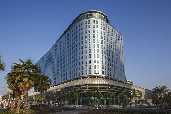 UAE, Abu Dhabi, Al Safarat Embassy Area, Aloft Hotel, exterior