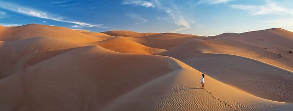 UAE, Abu Dhabi Province, Liwa Oasis, Rub Al Khali desert (Empty Quarter)