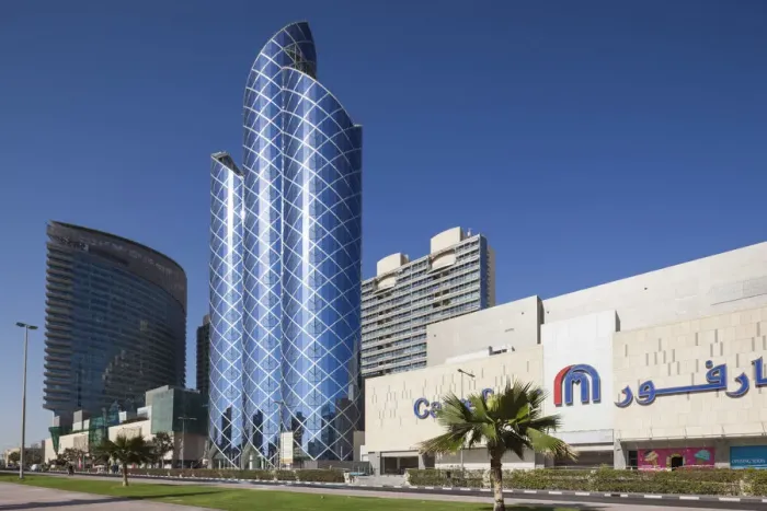 Framed Print : UAE, Dubai, Mankhool, Bur Jurman Towers Framed Print : UAE, Dubai, Mankhool, Bur Jurman Towers