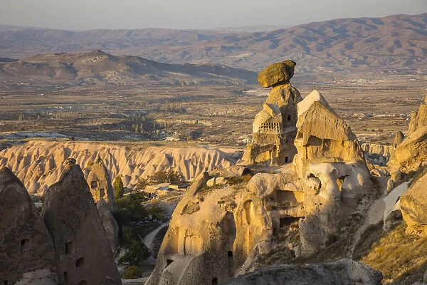 Uchisar, near Goreme, Cappadocia, Nevsehir Province, Central Anatolia, Turkey
