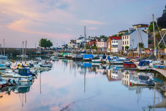 Framed Print : UK, Channel Islands, Jersey, St Aubin, St Aubin Harbour Framed Print : UK, Channel Islands, Jersey, St Aubin, St Aubin Harbour