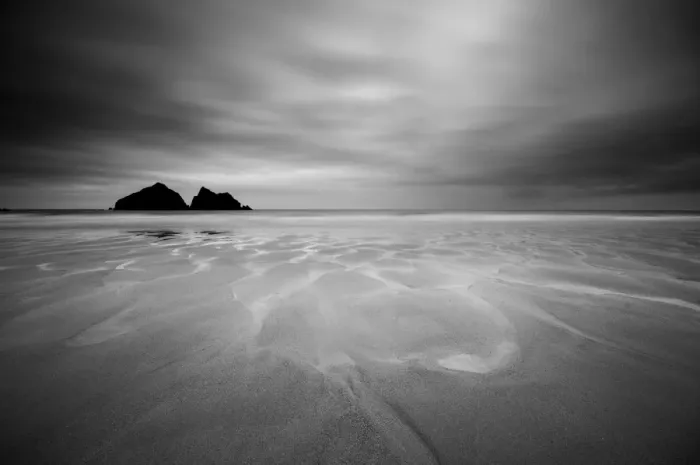 Framed Print : UK, Cornwall, Holywell Bay, Holywell Beach and Carters or Gulls Rocks Framed Print : UK, Cornwall, Holywell Bay, Holywell Beach and Carters or Gulls Rocks