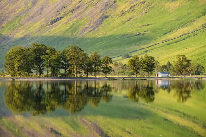 Framed Print : UK, Cumbria, Lake District, Buttermere Framed Print : UK, Cumbria, Lake District, Buttermere