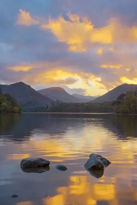 Framed Print : UK, Cumbria, Lake District, Keswick, Derwentwater, Derwent Isle Framed Print : UK, Cumbria, Lake District, Keswick, Derwentwater, Derwent Isle