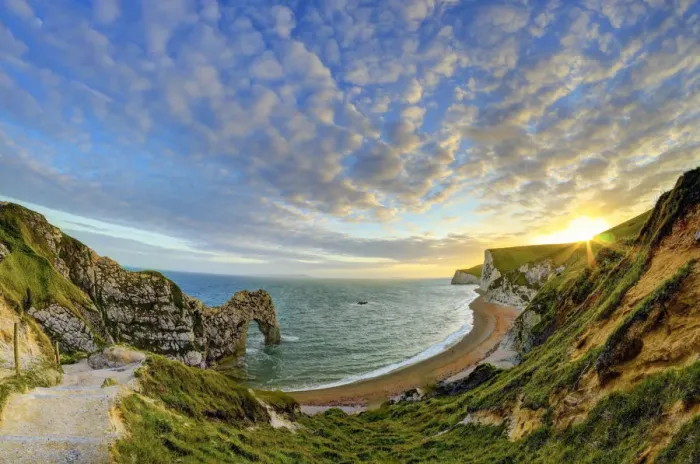 Framed Print : UK, Dorset, Jurassic Coast, Durdle Door rock arch Framed Print : UK, Dorset, Jurassic Coast, Durdle Door rock arch