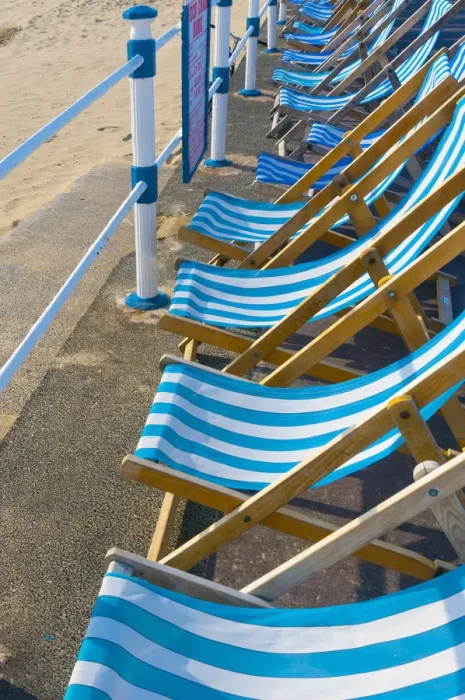Framed Print : UK, Dorset, Jurassic Coast, Weymouth, The Esplanade, Main Beach, Deck Chairs Framed Print : UK, Dorset, Jurassic Coast, Weymouth, The Esplanade, Main Beach, Deck Chairs