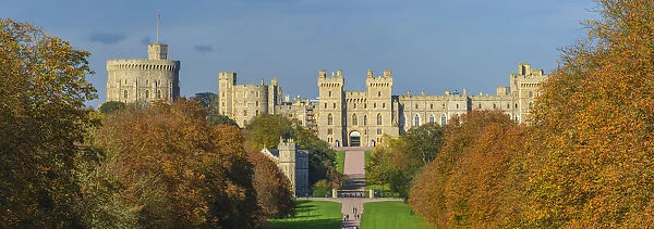 UK, England, Berkshire, Windsor, Windsor Castle, The Long Walk