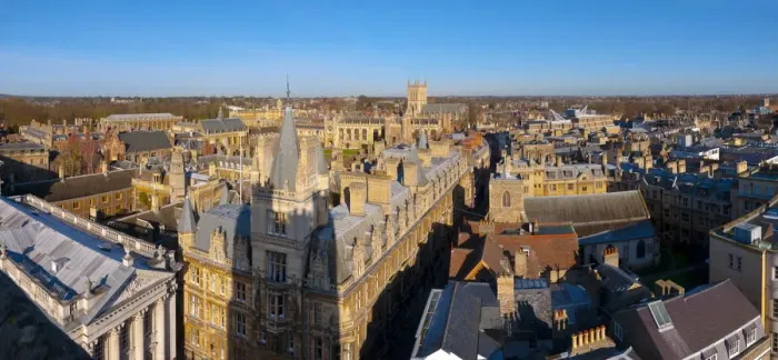 Framed Print : UK, England, Cambridge, Cambridge Universite. Gonville and Caius College with Trinity Framed Print : UK, England, Cambridge, Cambridge Universite. Gonville and Caius College with Trinity