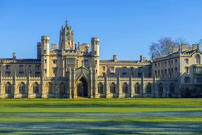 Framed Print : UK, England, Cambridge, University of Cambridge, St. Johns College Framed Print : UK, England, Cambridge, University of Cambridge, St. Johns College