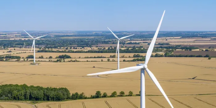 Framed Print : UK, England, Cambridgeshire, Cotton Farm Wind Farm
