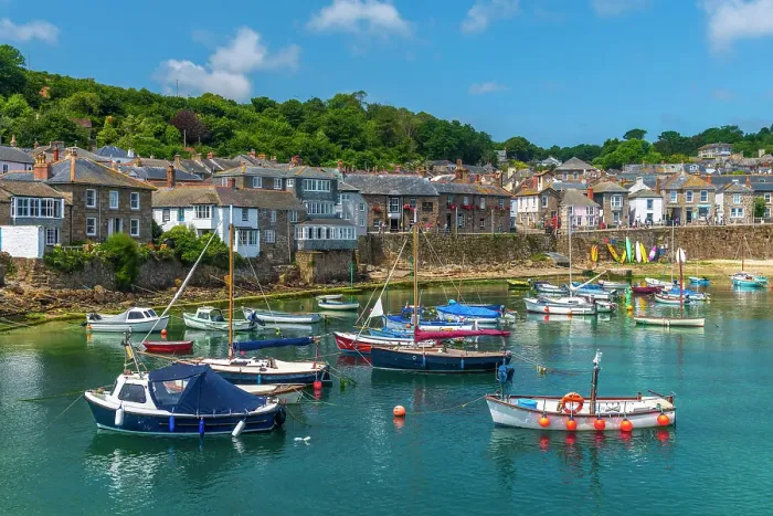 Framed Print : UK, England, Cornwall, Mousehole Framed Print : UK, England, Cornwall, Mousehole
