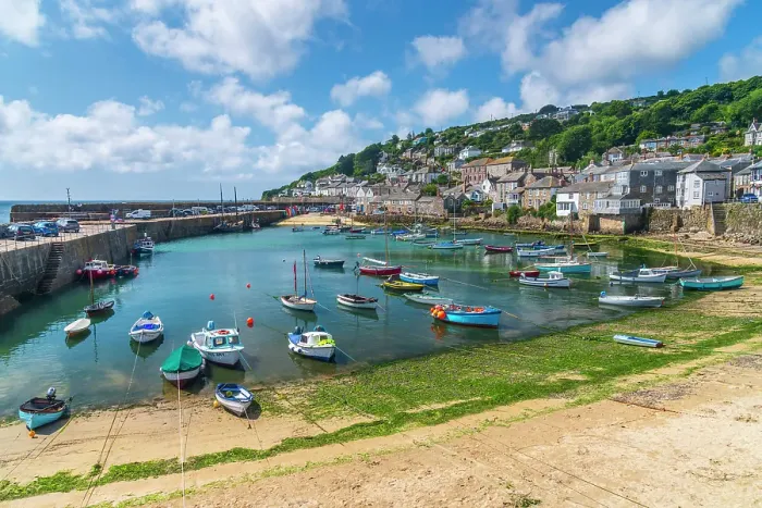 Framed Print : UK, England, Cornwall, Mousehole Framed Print : UK, England, Cornwall, Mousehole