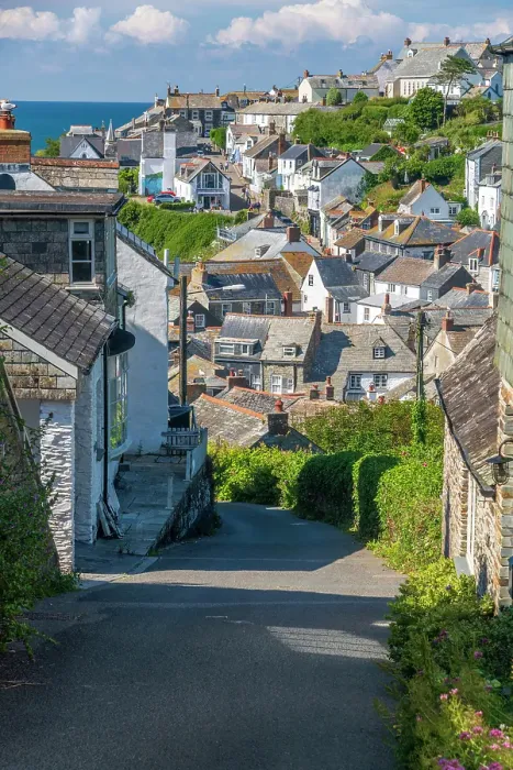 Framed Print : UK, England, Cornwall, Port Isaac