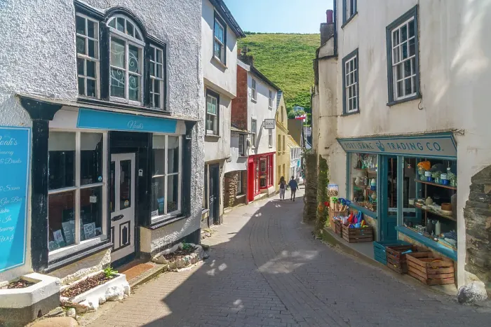 Framed Print : UK, England, Cornwall, Port Isaac Framed Print : UK, England, Cornwall, Port Isaac