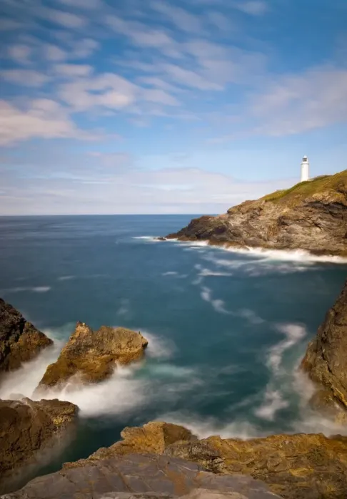 Framed Print : UK, England, Cornwall, Trevose Head Lighthouse Framed Print : UK, England, Cornwall, Trevose Head Lighthouse