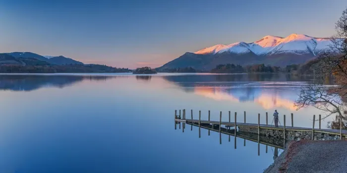 Framed Print : UK, England, Cumbria, Lake District, Keswick, Derwentwater, Ashness Jetty, Skiddaw Framed Print : UK, England, Cumbria, Lake District, Keswick, Derwentwater, Ashness Jetty, Skiddaw