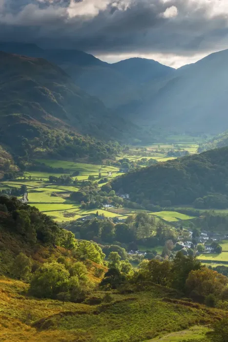 Framed Print : UK, England, Cumbria, Lake District, Borrowdale, Rosthwaite Framed Print : UK, England, Cumbria, Lake District, Borrowdale, Rosthwaite