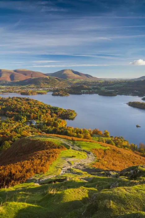 Framed Print : UK, England, Cumbria, Lake District, Derwentwater, Blencathra mountain above Keswick Framed Print : UK, England, Cumbria, Lake District, Derwentwater, Blencathra mountain above Keswick