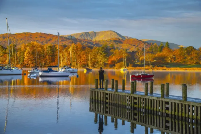 Framed Print : UK, England, Cumbria, Lake District National Park, Windermere, Ambleside Framed Print : UK, England, Cumbria, Lake District National Park, Windermere, Ambleside