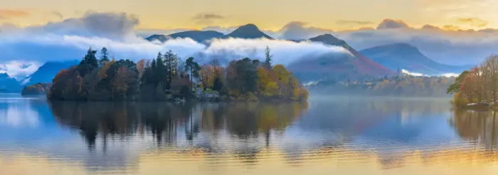 Framed Print : UK, England, Cumbria, Lake District National Park, Keswick, Derwentwater Framed Print : UK, England, Cumbria, Lake District National Park, Keswick, Derwentwater