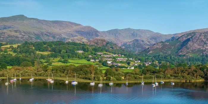 Framed Print : UK, England, Cumbria, Lake District National Park, Coniston Water Framed Print : UK, England, Cumbria, Lake District National Park, Coniston Water
