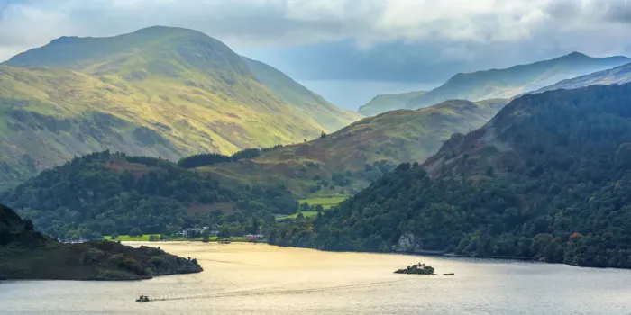 Framed Print : UK, England, Cumbria, Lake District, Ullswater Framed Print : UK, England, Cumbria, Lake District, Ullswater