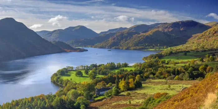 Framed Print : UK, England, Cumbria, Lake District, Ullswater Framed Print : UK, England, Cumbria, Lake District, Ullswater