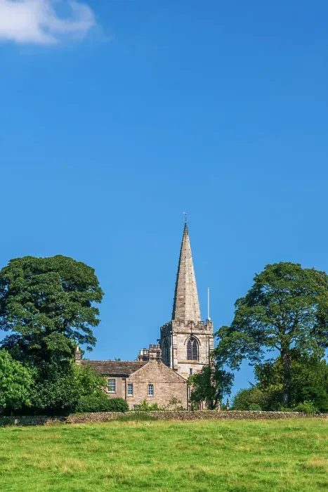 Framed Print : UK, England, Derbyshire, Peak District National Park, Derbyshire Dales, Hathersage, St Michael and All Angels Church Framed Print : UK, England, Derbyshire, Peak District National Park, Derbyshire Dales, Hathersage, St Michael and All Angels Church