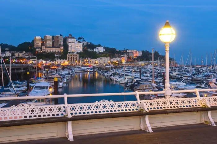 Framed Print : UK, England, Devon, Torbay, Torquay, Torquay Princess Pier Framed Print : UK, England, Devon, Torbay, Torquay, Torquay Princess Pier