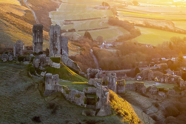 UK, England, Dorset, Corfe Castle