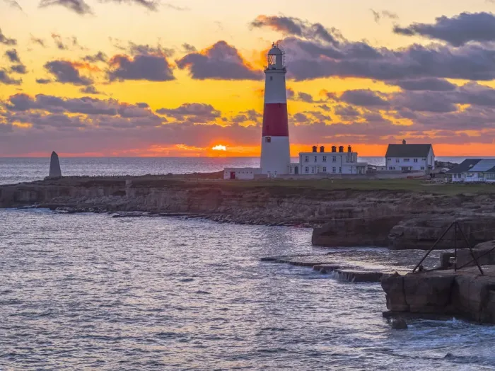 Framed Print : UK, England, Dorset, Portland Bill, Portland Bill Lighthouse, Sunset Framed Print : UK, England, Dorset, Portland Bill, Portland Bill Lighthouse, Sunset