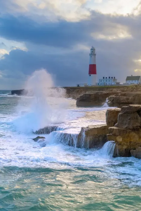 Framed Print : UK, England, Dorset, Portland Bill, Portland Bill Lighthouse Framed Print : UK, England, Dorset, Portland Bill, Portland Bill Lighthouse
