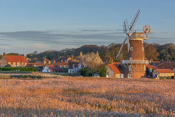 UK, England, East Anglia, Norfolk, Cley, Cley Windmill