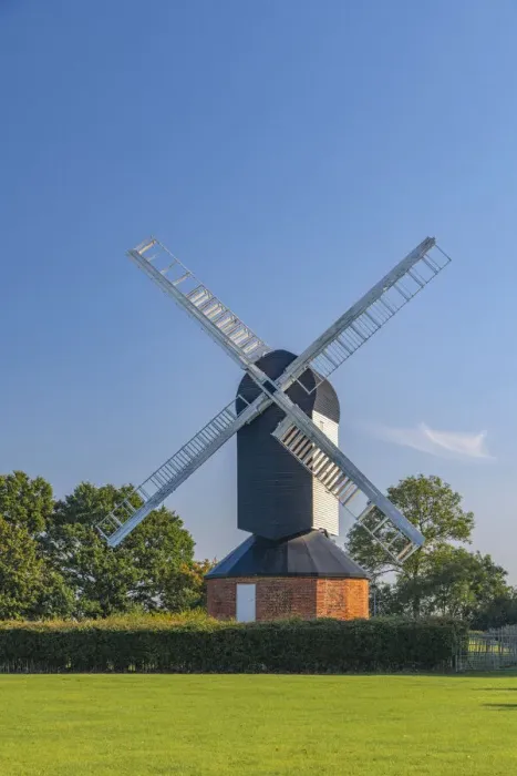 Framed Print : UK, England, Essex, Mountnessing, Mountnessing Windmill Framed Print : UK, England, Essex, Mountnessing, Mountnessing Windmill