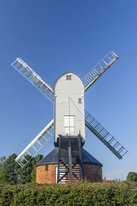 Framed Print : UK, England, Essex, Mountnessing, Mountnessing Windmill Framed Print : UK, England, Essex, Mountnessing, Mountnessing Windmill