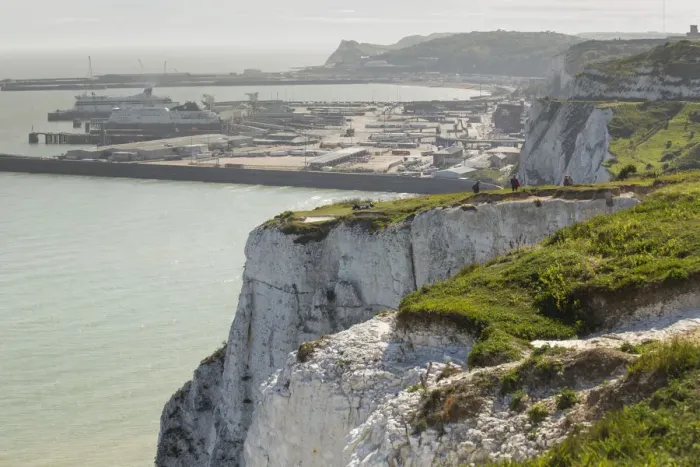 Framed Print : UK, England, Kent Dover The White Cliffs Framed Print : UK, England, Kent Dover The White Cliffs
