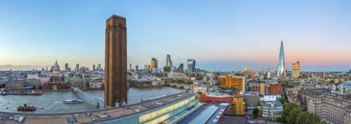 Framed Print : UK, England, London, City of London from Tate Modern