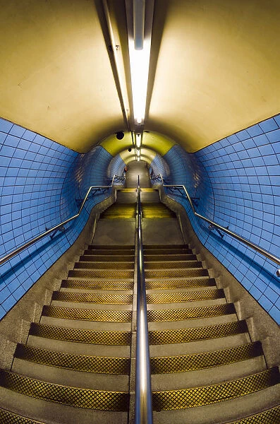 UK, England, London, Embankment Underground Station