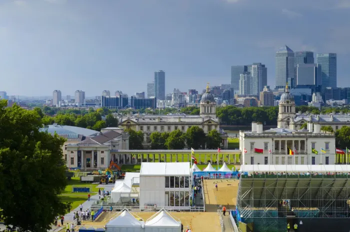 Framed Print : UK, England, London, Greenwich Park, London Olympic 2012 Equestrian and Modern Pentathalon Framed Print : UK, England, London, Greenwich Park, London Olympic 2012 Equestrian and Modern Pentathalon