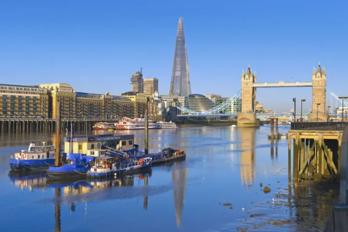 Framed Print : UK, England, London, River Thames, Tower Bridge and The Shard, by architect Renzo Piano Framed Print : UK, England, London, River Thames, Tower Bridge and The Shard, by architect Renzo Piano