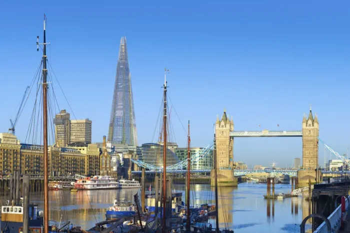 Framed Print : UK, England, London, River Thames, Tower Bridge and The Shard, by architect Renzo Piano Framed Print : UK, England, London, River Thames, Tower Bridge and The Shard, by architect Renzo Piano