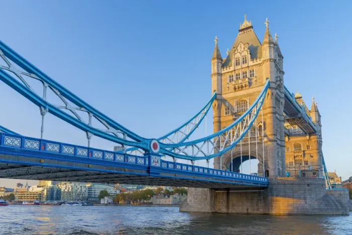 Framed Print : UK, England, London, Tower Bridge over River Thames Framed Print : UK, England, London, Tower Bridge over River Thames