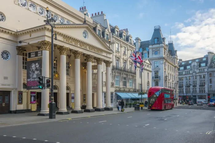 Framed Print : UK, England, London, The West End, Haymarket, Theatre Royal Framed Print : UK, England, London, The West End, Haymarket, Theatre Royal