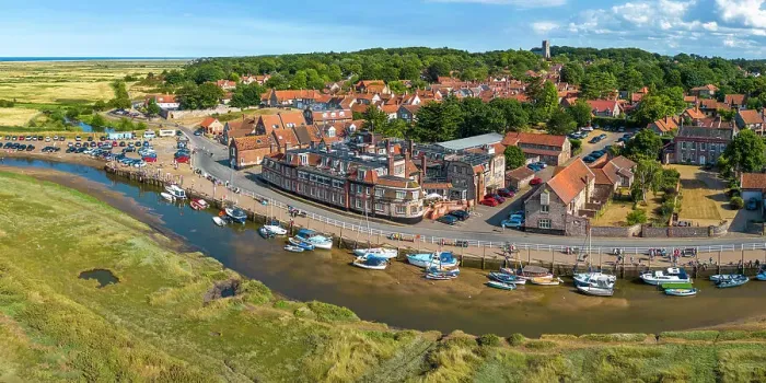 Framed Print : UK, England, Norfolk, Blakeney, The Quay and River Glaven Framed Print : UK, England, Norfolk, Blakeney, The Quay and River Glaven