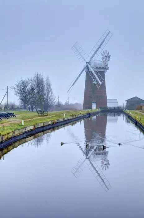 Framed Print : UK, England, Norfolk, Horsey Windpump