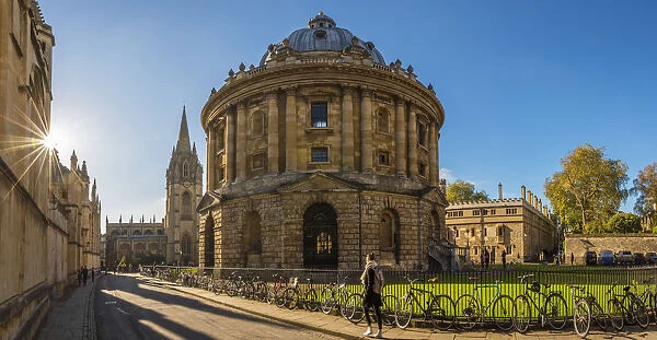 UK, England, Oxfordshire, Oxford, University of Oxford, Radcliffe Camera and University