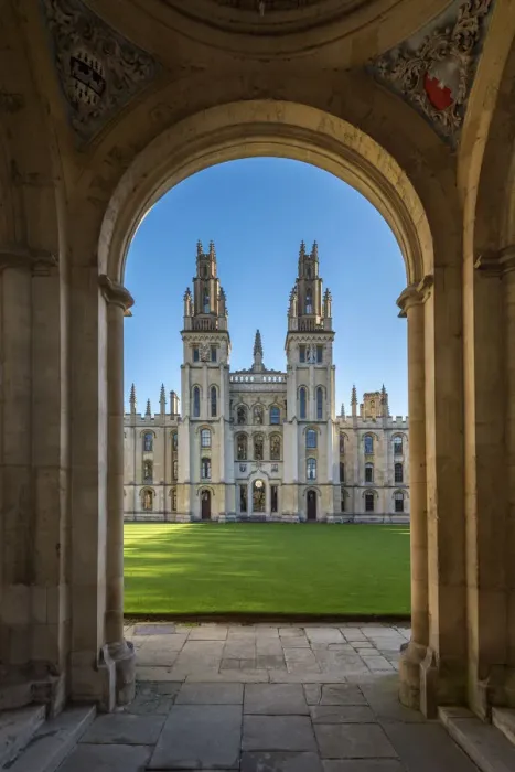Framed Print : UK, England, Oxfordshire, Oxford, University of Oxford, All Souls College Framed Print : UK, England, Oxfordshire, Oxford, University of Oxford, All Souls College