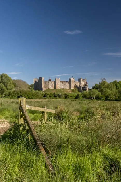 Framed Print : UK, England, Suffolk, Framlingham, Framlingham Castle