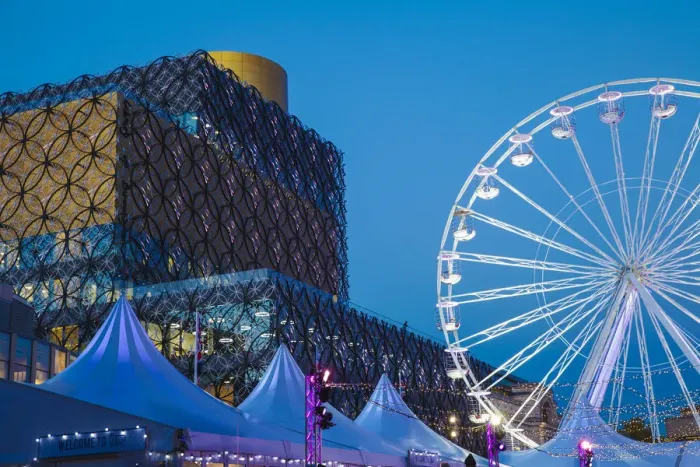 Framed Print : UK, England, West Midlands, Birmingham, Broad Street, Centenary Square, Big Wheel Framed Print : UK, England, West Midlands, Birmingham, Broad Street, Centenary Square, Big Wheel
